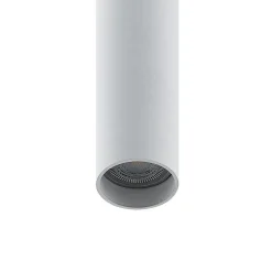 Gang|Pendellamper ^ PRIOS hængelampe Neliyah, Ø 6 cm, hvid, metal, GU10