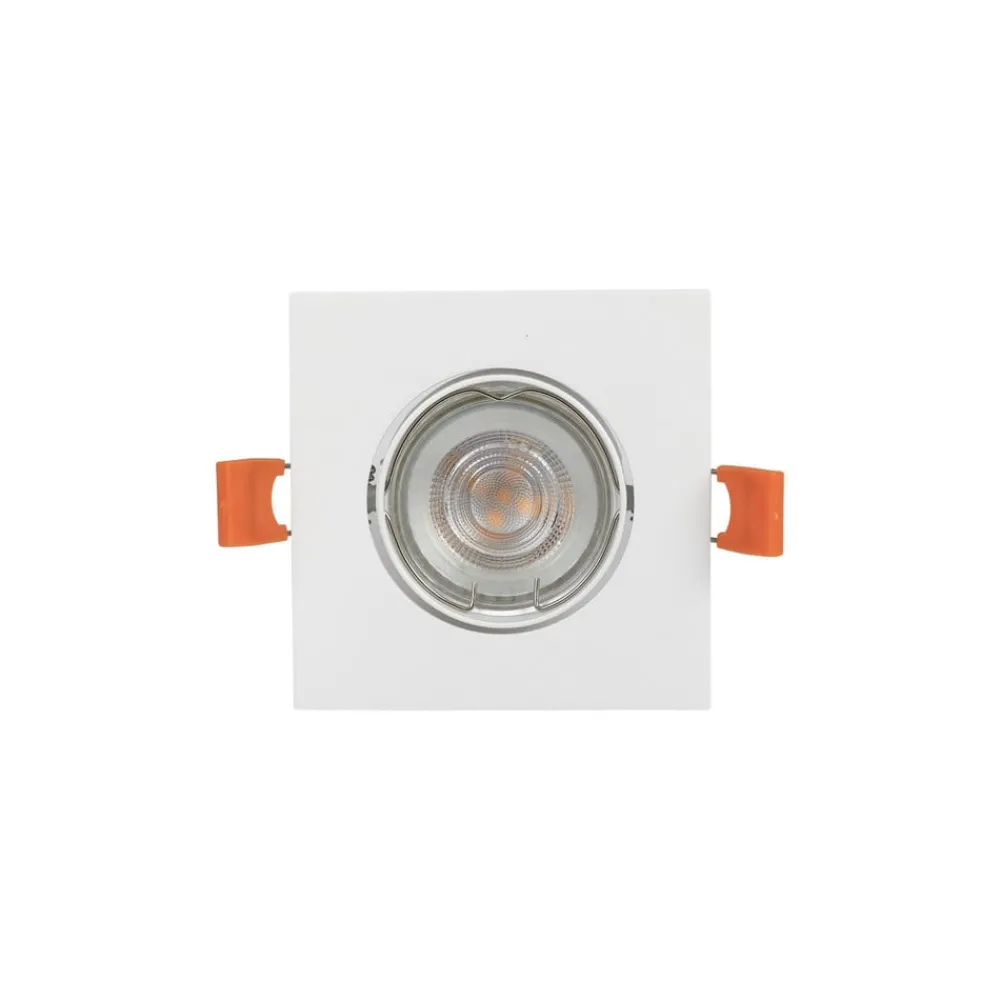 PRIOS Gang|Loftlamper > indbygningslampe Fibur, hvid, 9 cm, GU10