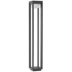 PRIOS Gadebelysning > LED-gadelampe Gamion, 90 cm, antracit, metal, IP54