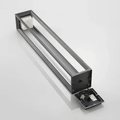 PRIOS Gadebelysning > LED-gadelampe Gamion, 90 cm, antracit, metal, IP54