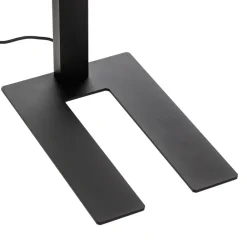 PRIOS Arbejdsrum/Kontor|Gulvlamper > LED-gulvlampe til kontor Taronis, sort, 195 cm, dæmpbar