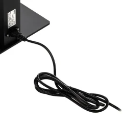 PRIOS Arbejdsrum/Kontor|Gulvlamper > LED-gulvlampe til kontor Taronis, sort, 195 cm, dæmpbar