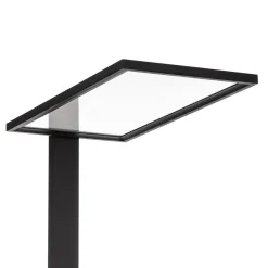 PRIOS Arbejdsrum/Kontor|Gulvlamper > LED-gulvlampe til kontor Taronis, sort, 195 cm, dæmpbar