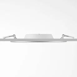 PRIOS Loftlamper|Indbygningsspots > LED-indbygningslampe Cadance, sølv, 24 cm, CCT, IP44