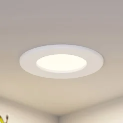 PRIOS Loftlamper|Loftlamper > LED-indbygningslampe Cadance, hvid, 12 cm, sæt med 10, CCT