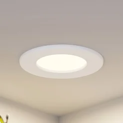 Loftlamper|Loftlamper ^ PRIOS LED-indbygningslampe Cadance, hvid, 12 cm, CCT, IP44