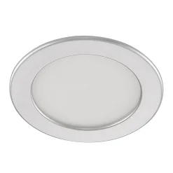 Loftlamper|Loftlamper ^ PRIOS LED-indbygningslampe Cadance, sølv, 17 cm, CCT, IP44