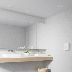 Gang|Loftlamper ^ PRIOS LED-indbygningslampe Cadance, hvid, 17 cm, sæt med 3, CCT