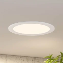 PRIOS Gang|Loftlamper > LED-indbygningslampe Cadance, hvid, 24 cm, CCT, IP44