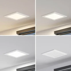 PRIOS Loftlamper|Loftlamper > LED-indbygningslampe Helina, hvid, 22 cm, 18 W, dæmpbar