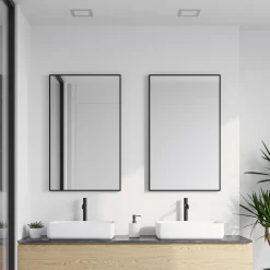 PRIOS Loftlamper|Loftlamper > LED-indbygningslampe Helina, sølv, 22 cm, 18 W, dæmpbar