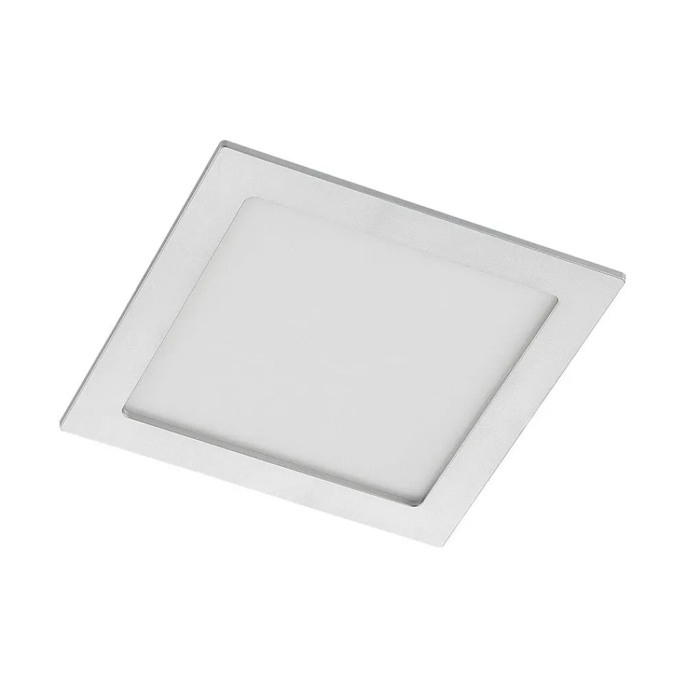 PRIOS Indbygningsspots > LED-indbygningslampe Helina, sølv, 22 cm, 24 W, dæmpbar