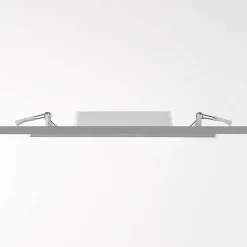 PRIOS Indbygningsspots > LED-indbygningslampe Helina, sølv, 22 cm, 24 W, dæmpbar