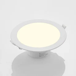PRIOS Loftlamper > LED-indbygningslampe Rida, 3 enheder, hvid, 23 cm, 25W, CCT, IP44
