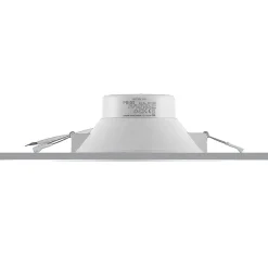 PRIOS Loftlamper > LED-indbygningslampe Rida, 3 enheder, hvid, 23 cm, 25W, CCT, IP44