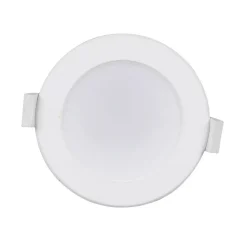 Loftlamper|Indbygningsspots ^ PRIOS LED-indbygningslampe Rida, 3 enheder, hvid, 23 cm, 30W, CCT, IP44
