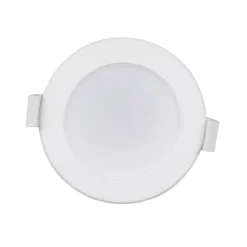 PRIOS Loftlamper > LED-indbygningslampe Rida, 10stk, hvid, 23cm, 30W, CCT, IP44