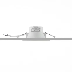 Loftlamper|Indbygningsspots ^ PRIOS LED-indbygningslampe Rida, sæt med 3, hvid, 12 cm, CCT, IP44