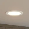 PRIOS Loftlamper|Loftlamper > LED-indbygningsspot Rida, hvid. Ø 15 cm, CCT, IP44