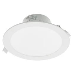 Loftlamper|Loftlamper ^ PRIOS LED-indbygningsspot Rida, hvid. Ø 23 cm, 25W, CCT, IP44