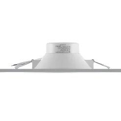 Loftlamper|Loftlamper ^ PRIOS LED-indbygningsspot Rida, hvid. Ø 23 cm, 25W, CCT, IP44