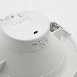 Loftlamper|Loftlamper ^ PRIOS LED-indbygningsspot Rida, hvid. Ø 23 cm, 25W, CCT, IP44