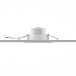 PRIOS Loftlamper|Loftlamper > LED-indbygningsspot Rida, hvid. Ø 12 cm, CCT, IP44