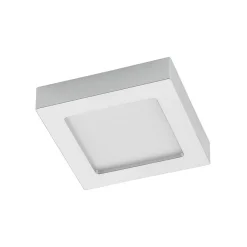 PRIOS Loftlamper > LED-loftlampe Alette, sølv, 17,2 cm, dæmpbar