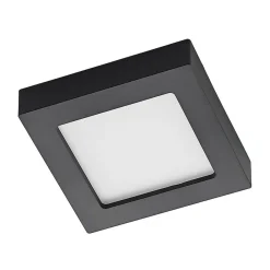 PRIOS Loftlamper > LED-loftlampe Alette, sort, 12 W, CCT, dæmpbar