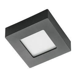 PRIOS Loftlamper > LED-loftlampe Alette, sort, 6 W, CCT, dæmpbar