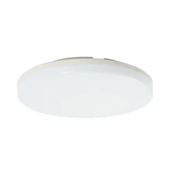 PRIOS Arbejdsrum/Kontor|Loftlamper > LED-loftlampe Artin, Ø 28 cm, hvid, CCT, IP65