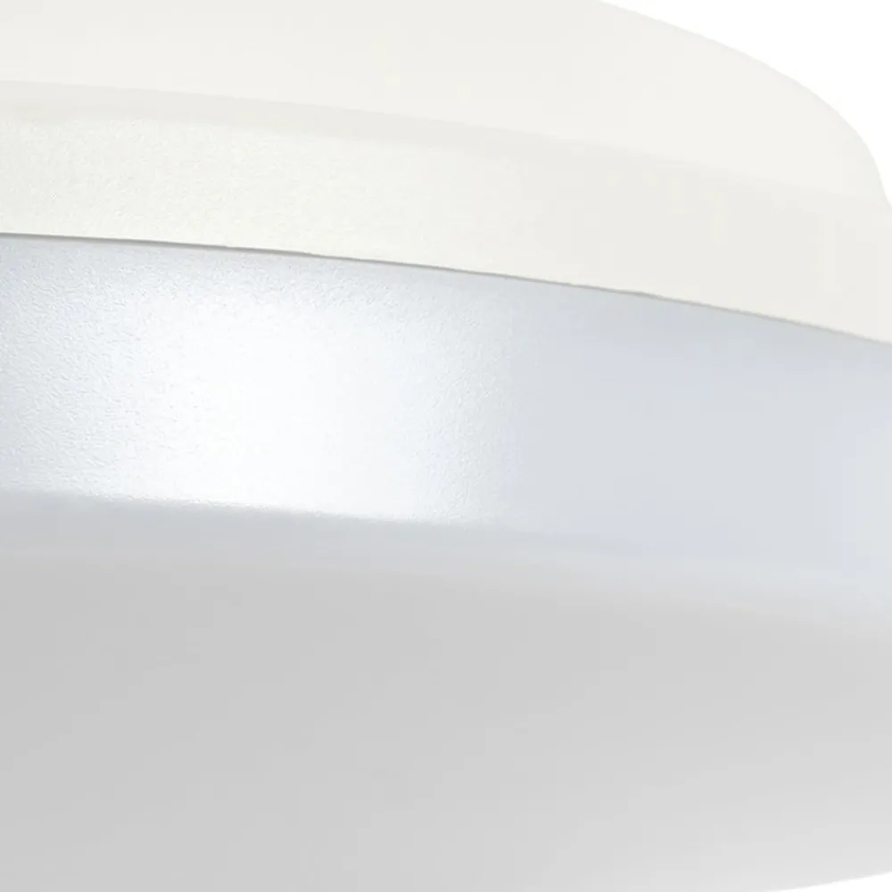 PRIOS Arbejdsrum/Kontor|Loftlamper > LED-loftlampe Artin, Ø 28 cm, hvid, CCT, IP65