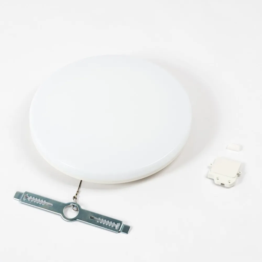 PRIOS Arbejdsrum/Kontor|Loftlamper > LED-loftlampe Artin, Ø 28 cm, hvid, CCT, IP65