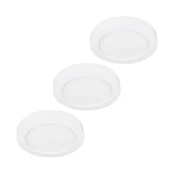 Loftlamper ^ PRIOS LED-loftlampe Edwina, hvid, 18 cm, sæt med 3 stk