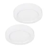 Loftlamper|Indbygningsspots ^ PRIOS LED-loftlampe Edwina, hvid, 23 cm, sæt med 2 stk
