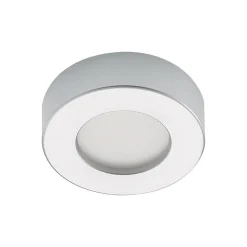 PRIOS Loftlamper > LED-loftlampe Edwina, sølv, 12 cm, CCT, IP44