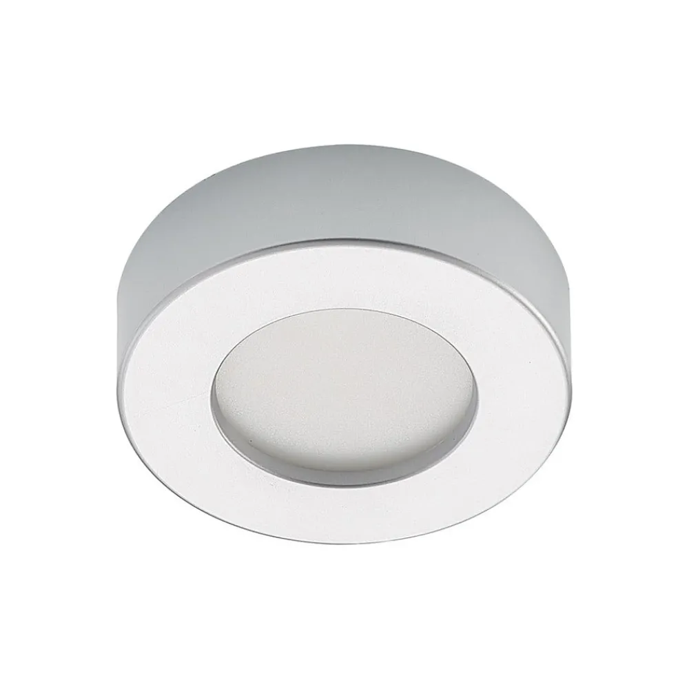 PRIOS Loftlamper > LED-loftlampe Edwina, sølv, 12 cm, CCT, IP44
