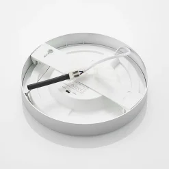 PRIOS Loftlamper > LED-loftlampe Edwina, sølv, 25 cm, sæt med 2 stk