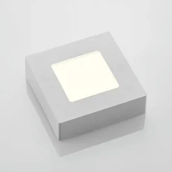 Loftlamper ^ PRIOS LED-loftslampe Alette, hvid, 12,2 cm, dæmpbar