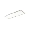 Loftlamper ^ PRIOS LED-panel Gelora, 80 cm, 4.000 K, sølvfarvet, aluminium