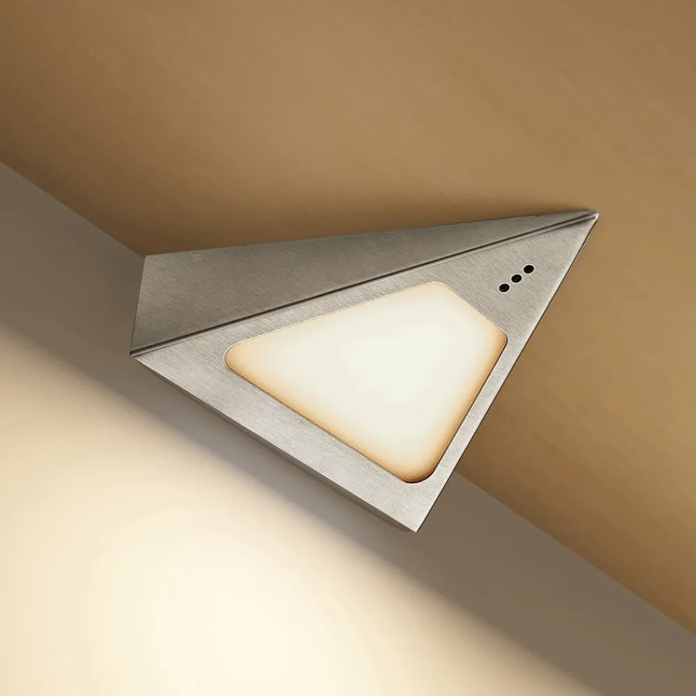 PRIOS Underskabsbelysning > Odia LED-underskabsbelysning, stål, 2 lyskilder.
