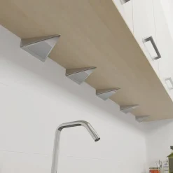 PRIOS Underskabsbelysning > Odia LED-underskabsbelysning, stål, 5 lyskilder.