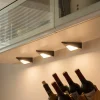 PRIOS Underskabsbelysning > Odia LED-underskabsbelysning, sort, 3 stk