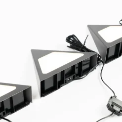 PRIOS Underskabsbelysning > Odia LED-underskabsbelysning, sort, 3 stk