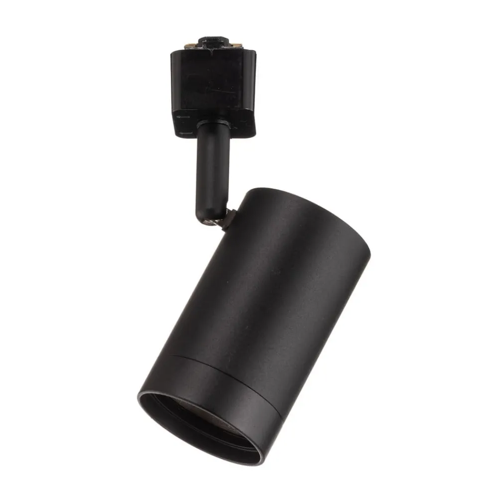 Skinnesystem ^ PRIOS skinnespot Jorell, sort, 1 lyskilde, GU10, metal