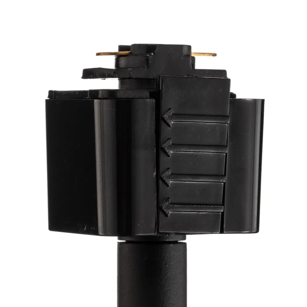 Skinnesystem ^ PRIOS skinnespot Jorell, sort, 1 lyskilde, GU10, metal