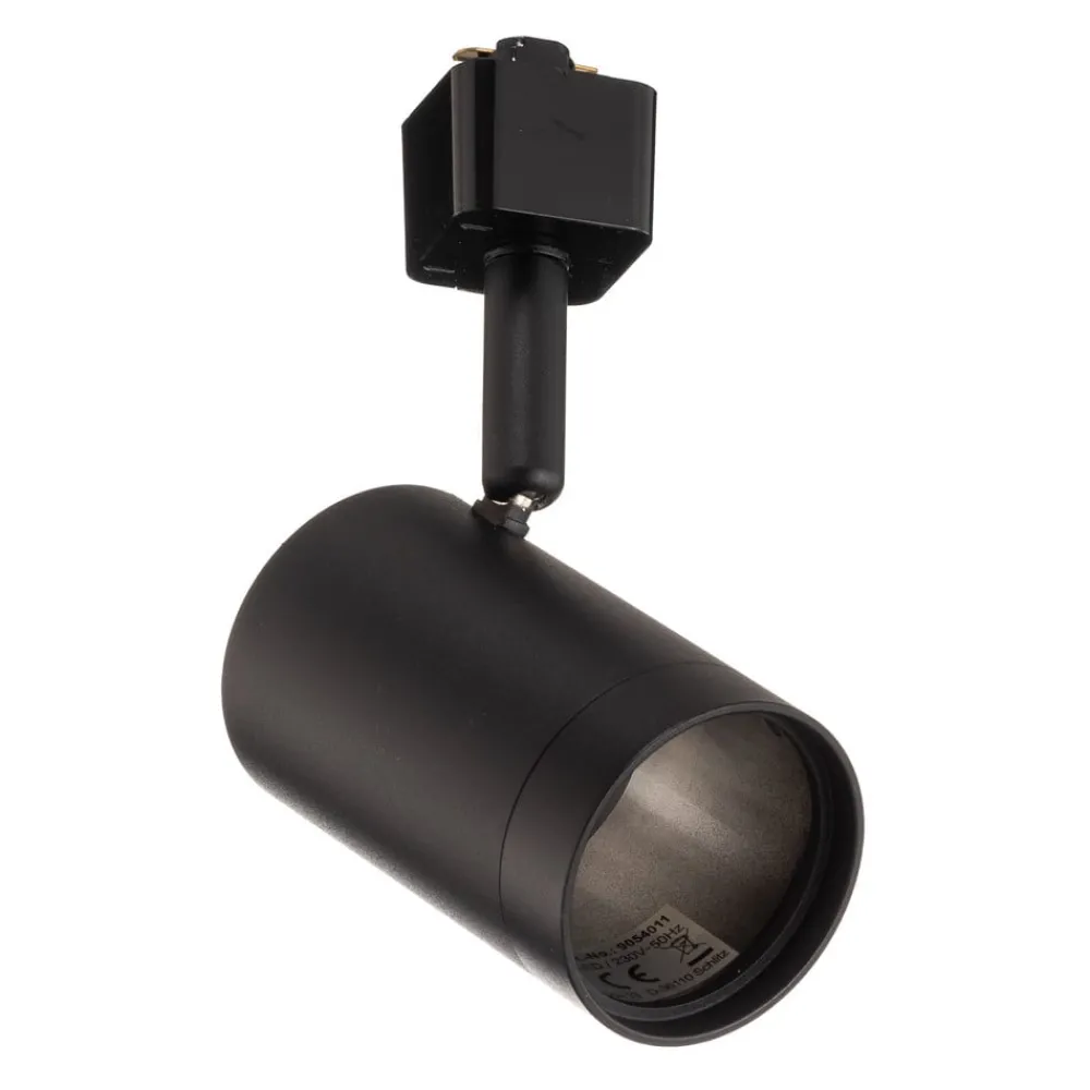 Skinnesystem ^ PRIOS skinnespot Jorell, sort, 1 lyskilde, GU10, metal