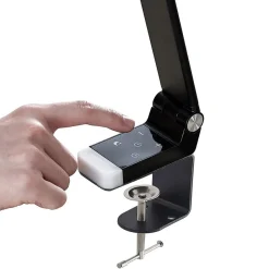 Arbejdsrum/Kontor|Bordlamper ^ PRIOS Tamarin LED-bordlampe, kan dæmpes, sort