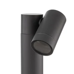Sokkellamper|Terrassebelysning ^ PRIOS Tulimar sokkellampe, 45 cm, antracit 1 lyskilde, metal