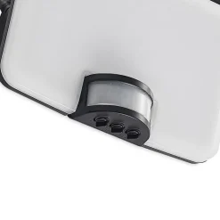 Solcelle Lampe Med Sensor|Væglampe Med Sensor ^ PRIOS Yahir LED-solcellevægspot, sensor, sort